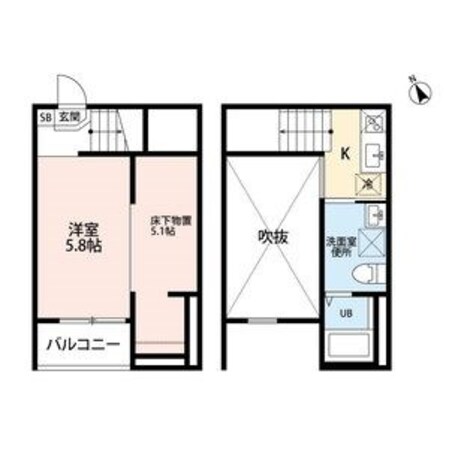 豊田本町駅 徒歩7分 2階の物件間取画像